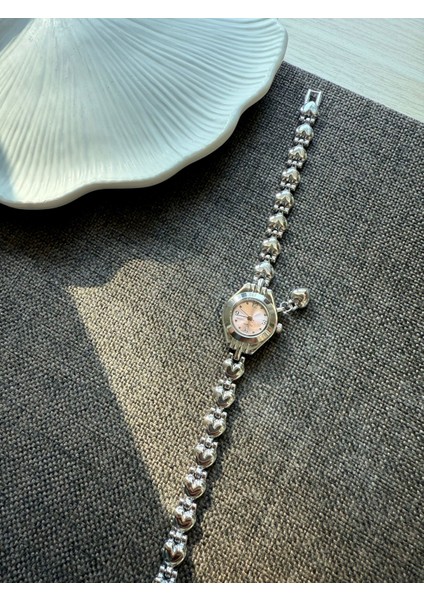 Retro Minimal Boncuk Kordon Vintage Kadın Kol Saati indirimleri