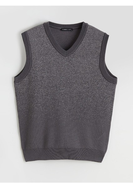 Yeni Sezon Standart Kalıp V Yaka Erkek Triko Süveter indirimleri