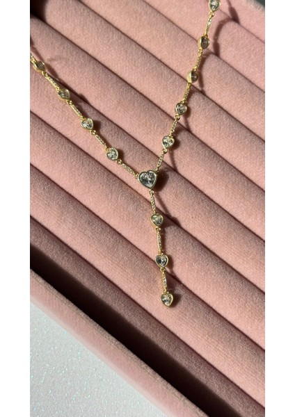 Altın Kaplama Kapli Y Kolye 925 Ayar Gümüş fiyatları