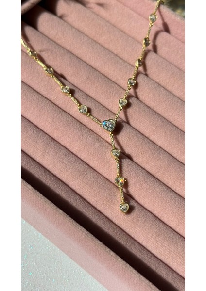 Altın Kaplama Kapli Y Kolye 925 Ayar Gümüş modelleri