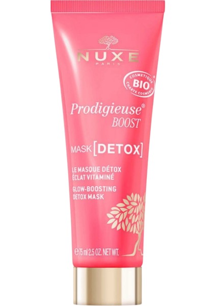 Prodigieuse Boost Aydınlatıcı Detoks Maskesi 75 ml + Dezenfektan Hediyeli - %72 Alkol