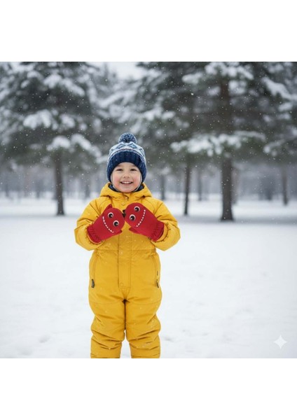 Kitti 420-13 1-3 Yaş Kar Kayak Eldiveni