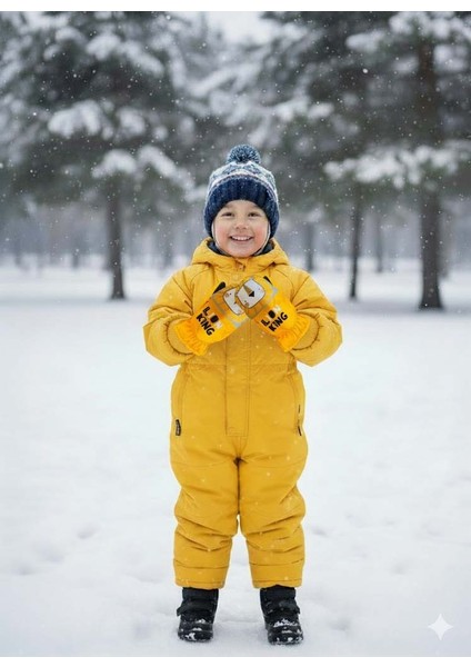 Kitti 420-14 1-3 Yaş Kar Kayak Eldiveni