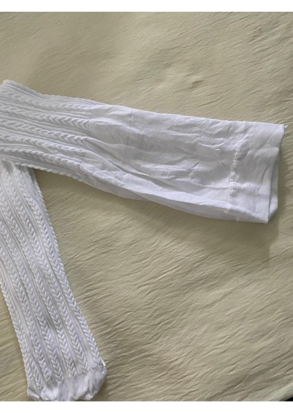 Kız Çocuk 80 Denye Mevsimlık Desenli Külotlu Çorap - Beyaz Külotlu Çorap fiyatları