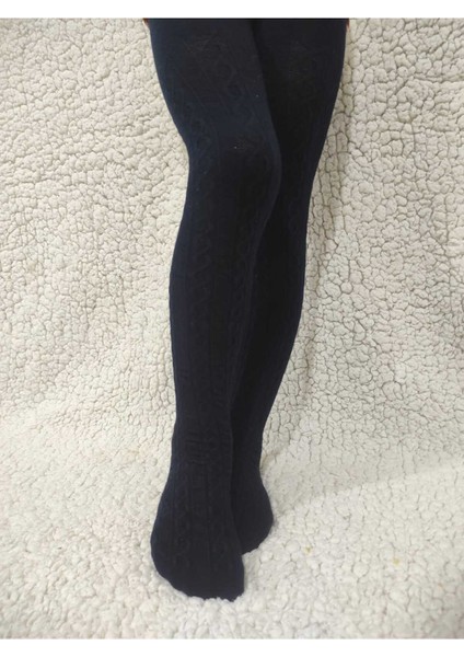 Triko Kumaş Karina Kız Çocuk Lacivert Külotlu Çorap fiyatları