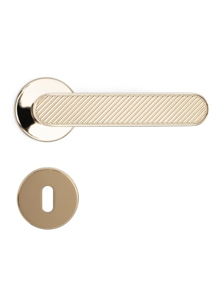 Mua Rozetli Kapı Kolu Gold Renk Oda Rozetli