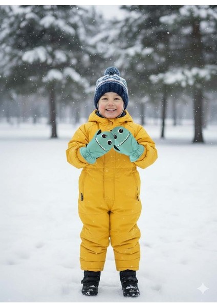 Kitti 420-13 1-3 Yaş Kar Kayak Eldiveni