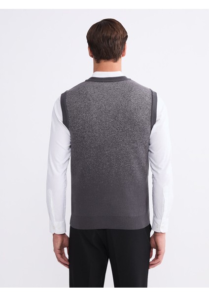 Yeni Sezon Standart Kalıp V Yaka Erkek Triko Süveter fırsatları