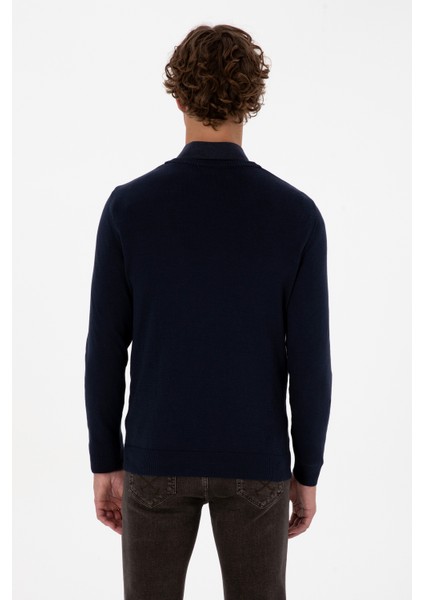 Erkek Lacivert Kazak /triko 50313662-VR033 indirimleri