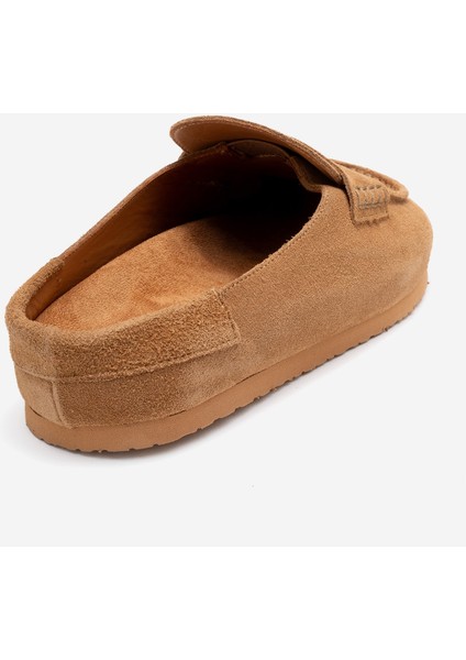 Prıva Toprak Süet Hakiki Deri Kadın Terlik indirimleri