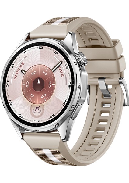 Huawei Watch Gt6 Pro/gt6/gt5 Pro/gt4/gt3 Pro/gt3 46MM Uyumlu 22MM Dokuma Silikon Kordon Kayış