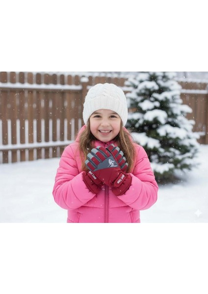 Kitti 421-15 4-7 Yaş Kar Kayak Eldiveni