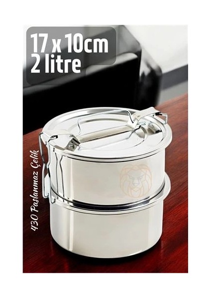 Sefer Tası Paslanmaz Çelik Yemek Kabı 17 cm 2 Litre fiyatları