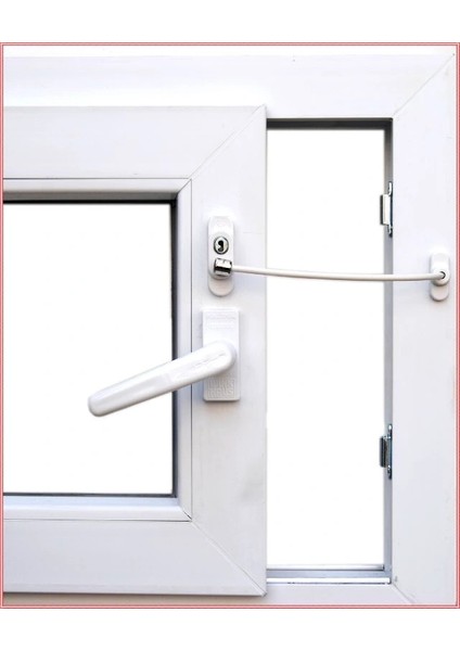 Anahtarlı Halatlı Pvc Kapı Pencere Emniyet Kilidi fırsatları
