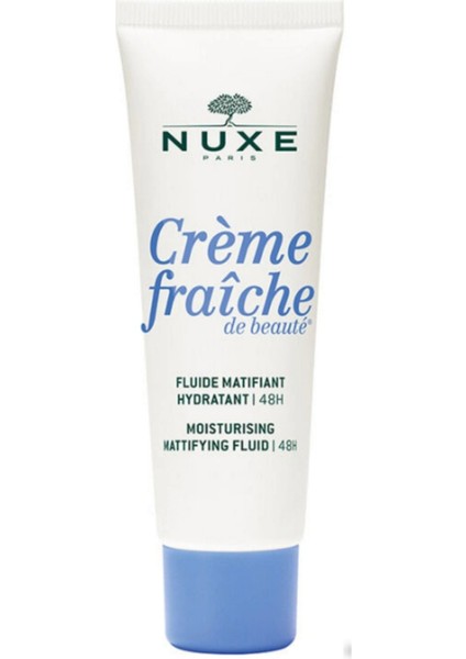 Creme Fraiche 48H Nemlendirici Bakım Emülsiyonu (Karma Ciltler) + Dezenfektan Hediyeli - %72 Alkol