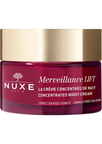 Merveillance Lift Concentrated Night Cream 50 ml + Dezenfektan Hediyeli - %72 Alkol