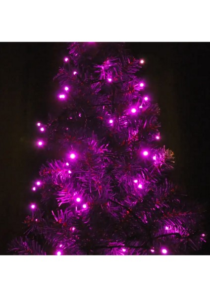 Yılbaşı Fuşya LED Işık Eklemeli 80 Ampul 8 mt fiyatları