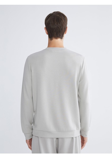 Yeni Sezon Bisiklet Yaka Erkek Sweatshirt fırsatları