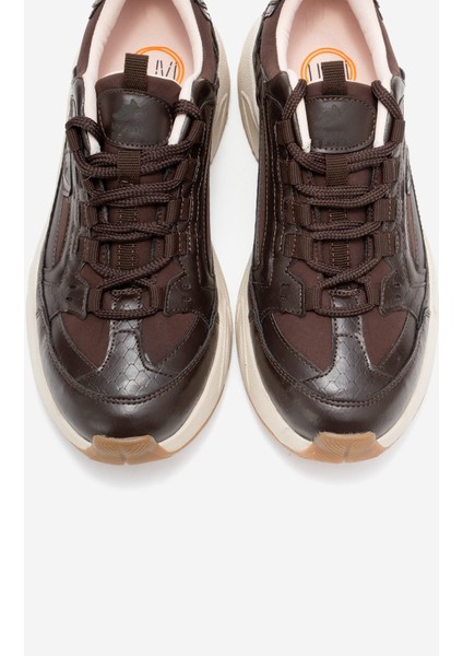 Letty Kahverengi Baskı Scuba Kadın Spor Ayakkabı fiyatları