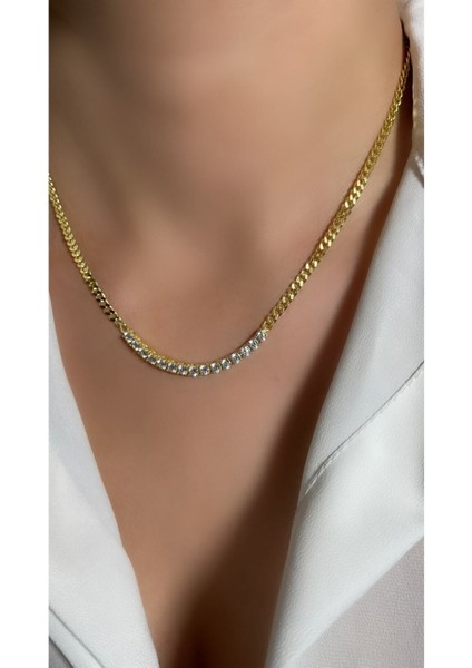 Gurmet Zincirli Taşlı Kolye fiyatları