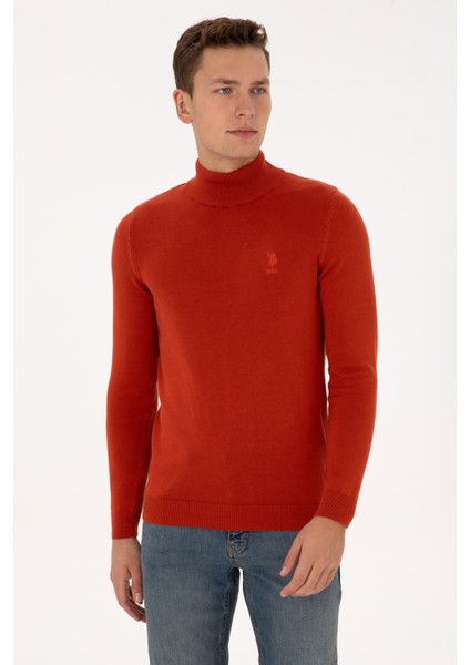 Erkek Kiremit Kazak /triko 50307783-VR031