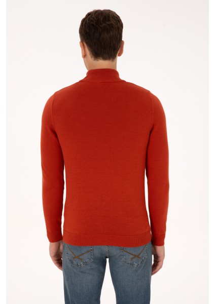 Erkek Kiremit Kazak /triko 50307783-VR031 indirimleri