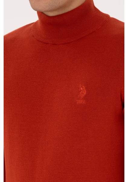 Erkek Kiremit Kazak /triko 50307783-VR031