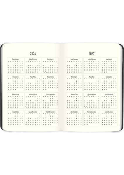 Keskin 2026-17*24 Ciltli Limited Edition Günlük Ajanda - Siyah fiyatları