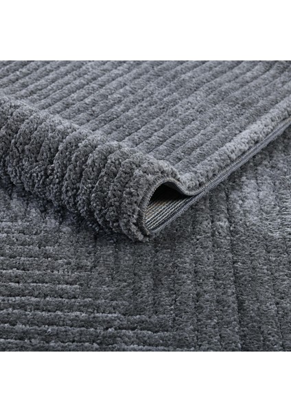 Pandora Yumuşak Peluş Shaggy Gri Çocuk Odası Oturma Odası Salon Mutfak Koridor Halısı Yolluk 1104O fırsatları