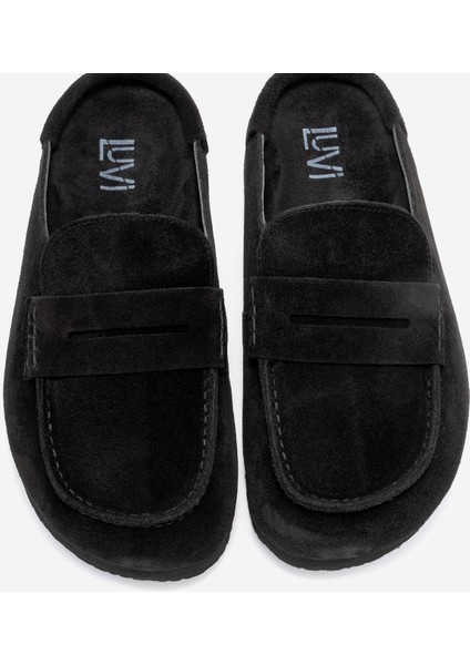 Prıva Siyah Süet Hakiki Deri Kadın Terlik fiyatları