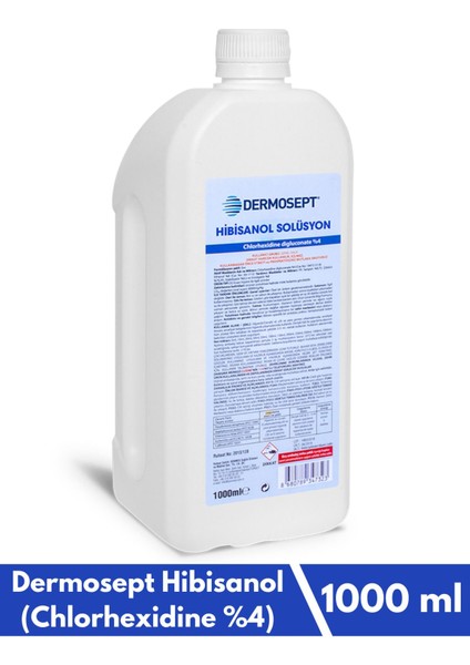 Hibisanol Solüsyon Klorheksidin (Chlorhexidine %4) 1000 ml
