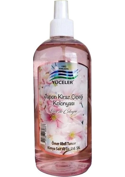 Abdi Kolonya 400ML Japon Kiraz Çiçeği 4 Adet