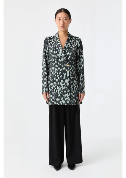 Desenli Saten Ceket fiyatları