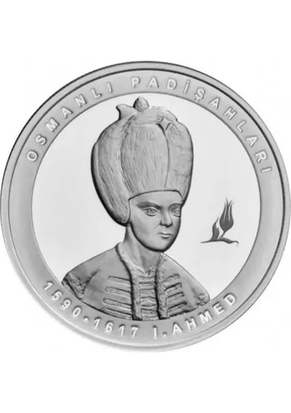 Agakulche 1. Ahmed Osmanlı Gümüş Sikke Coin