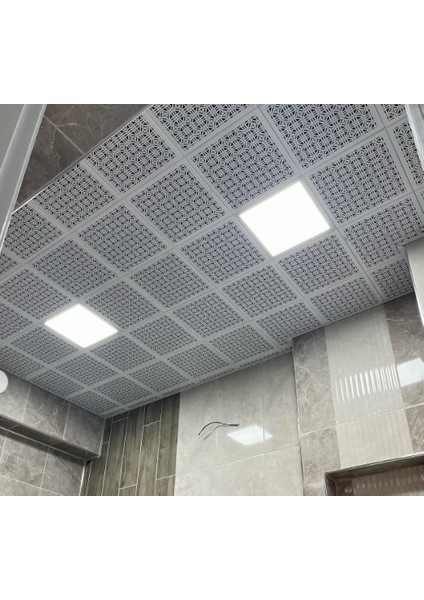 30X30 25 Watt Clipin Asma Tavan Panel LED Klipin Armatür Beyaz-Günışığı
