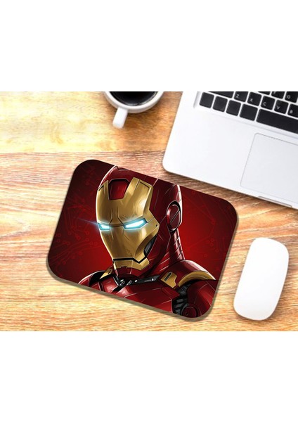 Iron Man Baskılı Mouse Pad