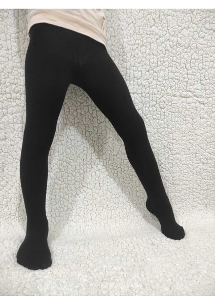 Siyah Kız Çocuk Pamuklu Cotton Kalın Külotlu Çorap fiyatları