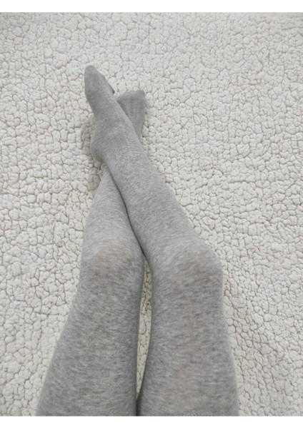Gri Kız Çocuk Pamuklu Cotton Kalın Külotlu Çorap fiyatları
