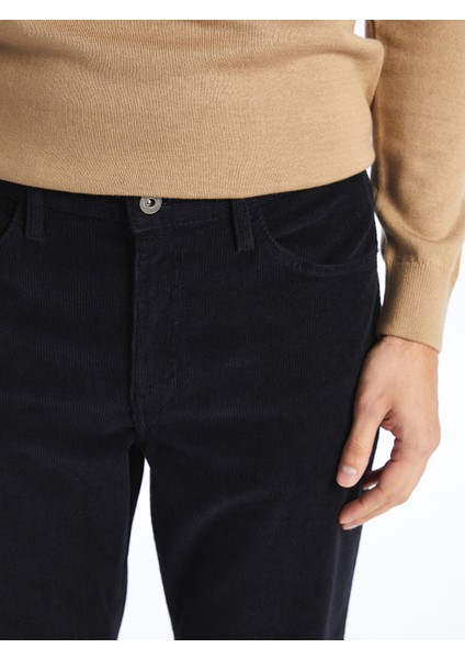 Yeni Sezon Standart Kalıp Kadife Erkek Chino Pantolon modelleri