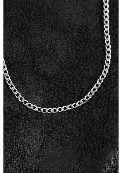 316L Çelik Ince Klasik Zincir Model Gümüş Renk Erkek Kolye fiyatları