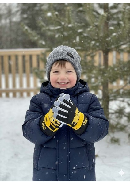 Kitti 421-13 4-7 Yaş Kar Kayak Eldiveni