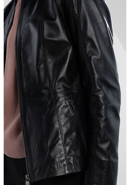 Kadın Hakiki Deri Siyah Deri Mont 415 BKD-2772 Byn Dr Mont SK25/26 Sıyah Dr fırsatları