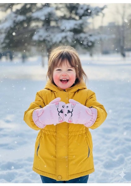 Kitti 420-11 1-3 Yaş Kar Kayak Eldiveni