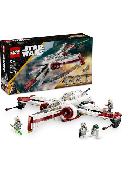 : Sith’in Intikamı ARC-170 Starfighter 75402-9 Yaş ve Üzeri Kız ve Erkek Çocuklar Için Yaratıcı Oyuncak Yapım Seti, Doğum Günü Hediyesi (497 Parça)