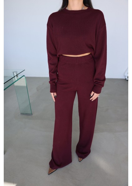 Beli Lastikli Yünlü Triko Pantolon fırsatları