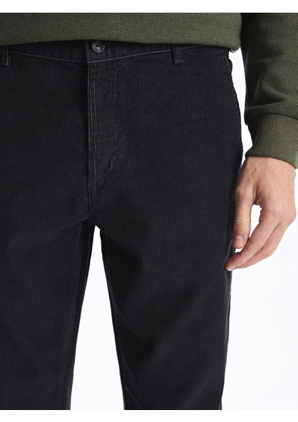 Yeni Sezon Rahat Kalıp Kadife Erkek Chino Pantolon modelleri