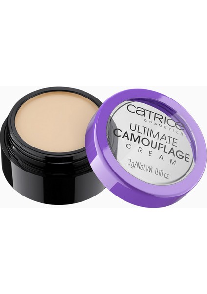 Ultimate Camouflage cc Cream 010 Uzun Ömürlü Matlaştırıcı Kapatıcı 3 G