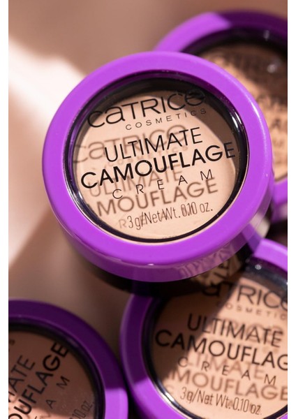 Ultimate Camouflage cc Cream 010 Uzun Ömürlü Matlaştırıcı Kapatıcı 3 G