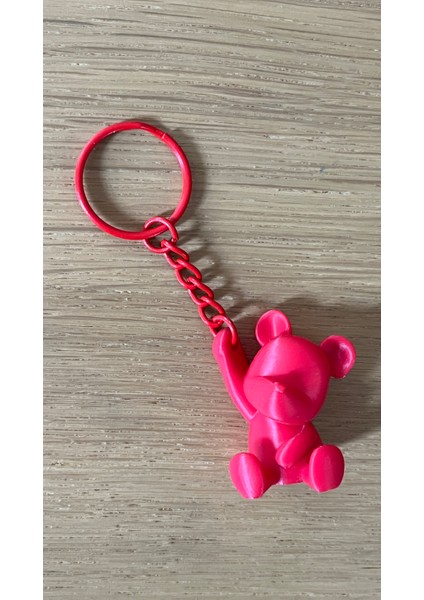 Ayıcık Anahtarlık – Pla Malzeme, (3,8 x 3,1 Cm)