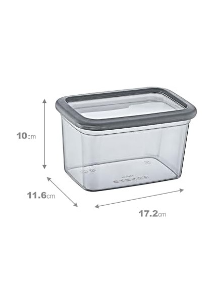 24'lü Set Skali Dikdörtgen Saklama Kabı 1210 ml fiyatları